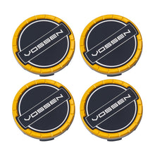 Load image into Gallery viewer, Vossen Classic Billet Sport Cap Set For CV/VF/HF Series Wheels (Canary Yellow)