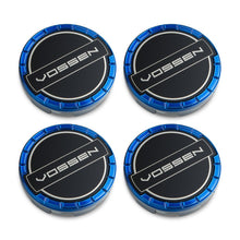 Load image into Gallery viewer, Vossen Classic Billet Sport Cap Set For CV/VF/HF Series Wheels (Fountain Blue)