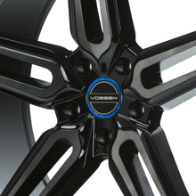 Load image into Gallery viewer, Vossen Classic Billet Sport Cap Set For CV/VF/HF Series Wheels (Fountain Blue)