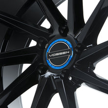 Load image into Gallery viewer, Vossen Classic Billet Sport Cap Set For CV/VF/HF Series Wheels (Fountain Blue)