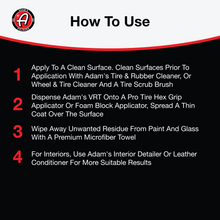 Load image into Gallery viewer, Adam's Polishes VRT (Vinyl Rubber Tire & Trim Dressing)