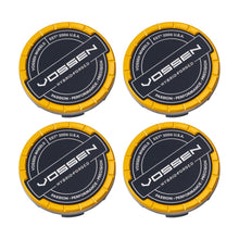 Load image into Gallery viewer, Vossen Hybrid Forged Billet Sport Cap Set For VF & HF Series Wheels (Canary Yellow)