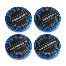 Load image into Gallery viewer, Vossen Hybrid Forged Billet Sport Cap Set For VF & HF Series Wheels (Fountain Blue)