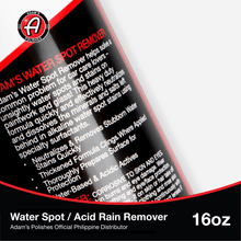 Load image into Gallery viewer, Adam's Polishes Water Spot / Acid Rain Remover