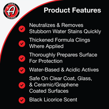 Load image into Gallery viewer, Adam's Polishes Water Spot / Acid Rain Remover