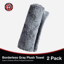 Load image into Gallery viewer, Adam&#39;s Polishes Borderless Grey Plush Towel
