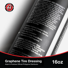 Load image into Gallery viewer, Adam&#39;s Polishes Graphene Tire Dressing
