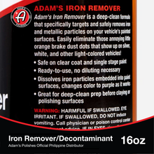 Load image into Gallery viewer, Adam&#39;s Polishes Iron Remover / Decontaminant
