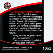 Load image into Gallery viewer, Adam&#39;s Polishes Ultra Foam Shampoo - Extreme Suds
