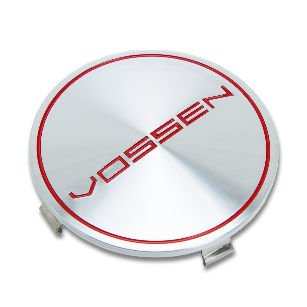 Vossen Center Cap For CV Series Wheels (Machined/Red)