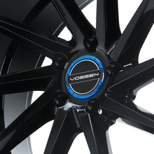Load image into Gallery viewer, Vossen Classic Billet Sport Cap Set For CV/VF/HF Series Wheels (Fountain Blue)
