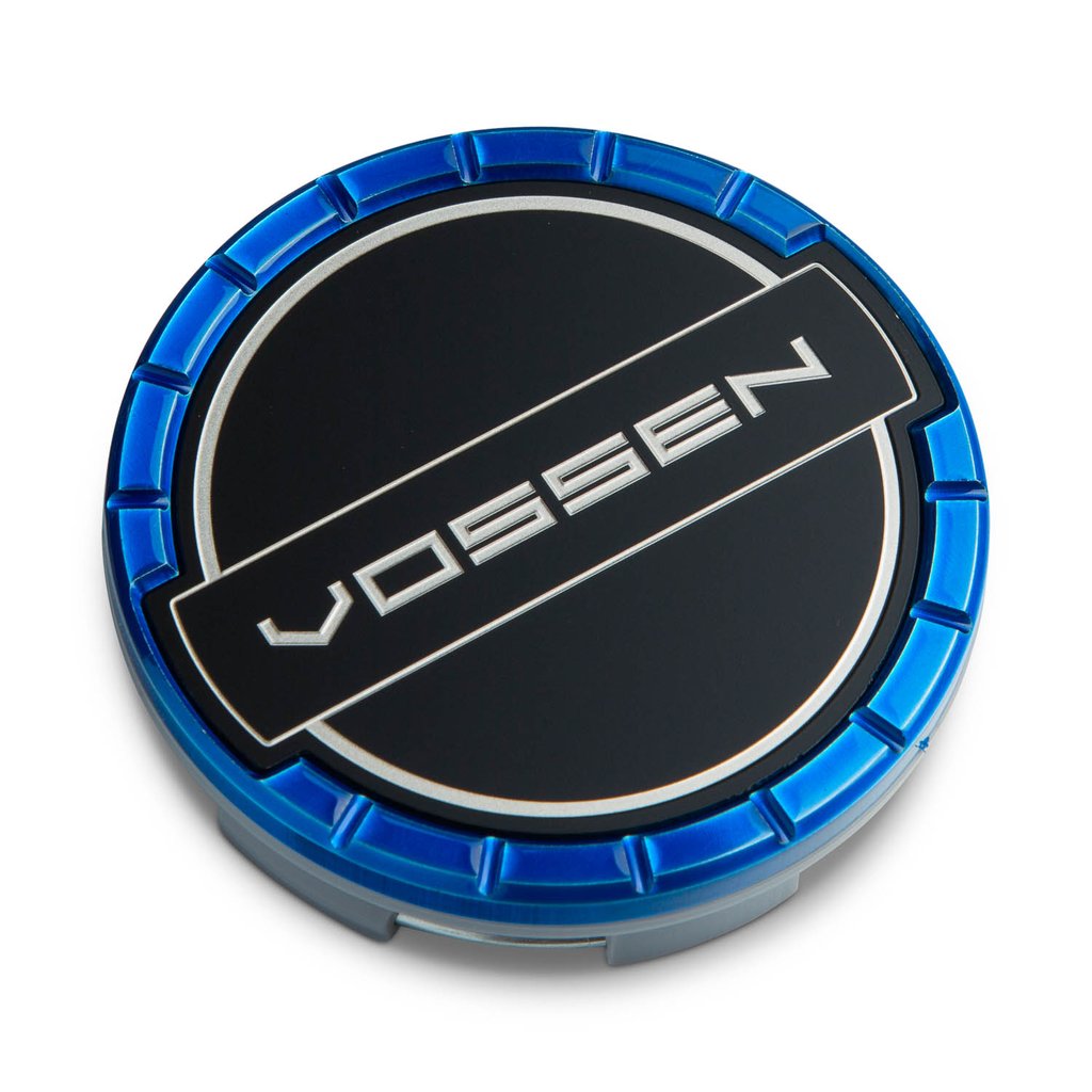 Vossen Classic Billet Sport Cap Set For CV/VF/HF Series Wheels (Fountain Blue)