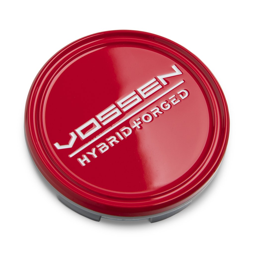 Vossen Hybrid Forged Optional Center Cap (Gloss Red/White)
