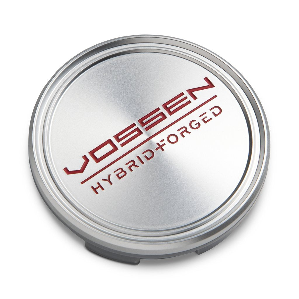 Vossen Hybrid Forged Optional Center Cap (Satin Clear/Red)