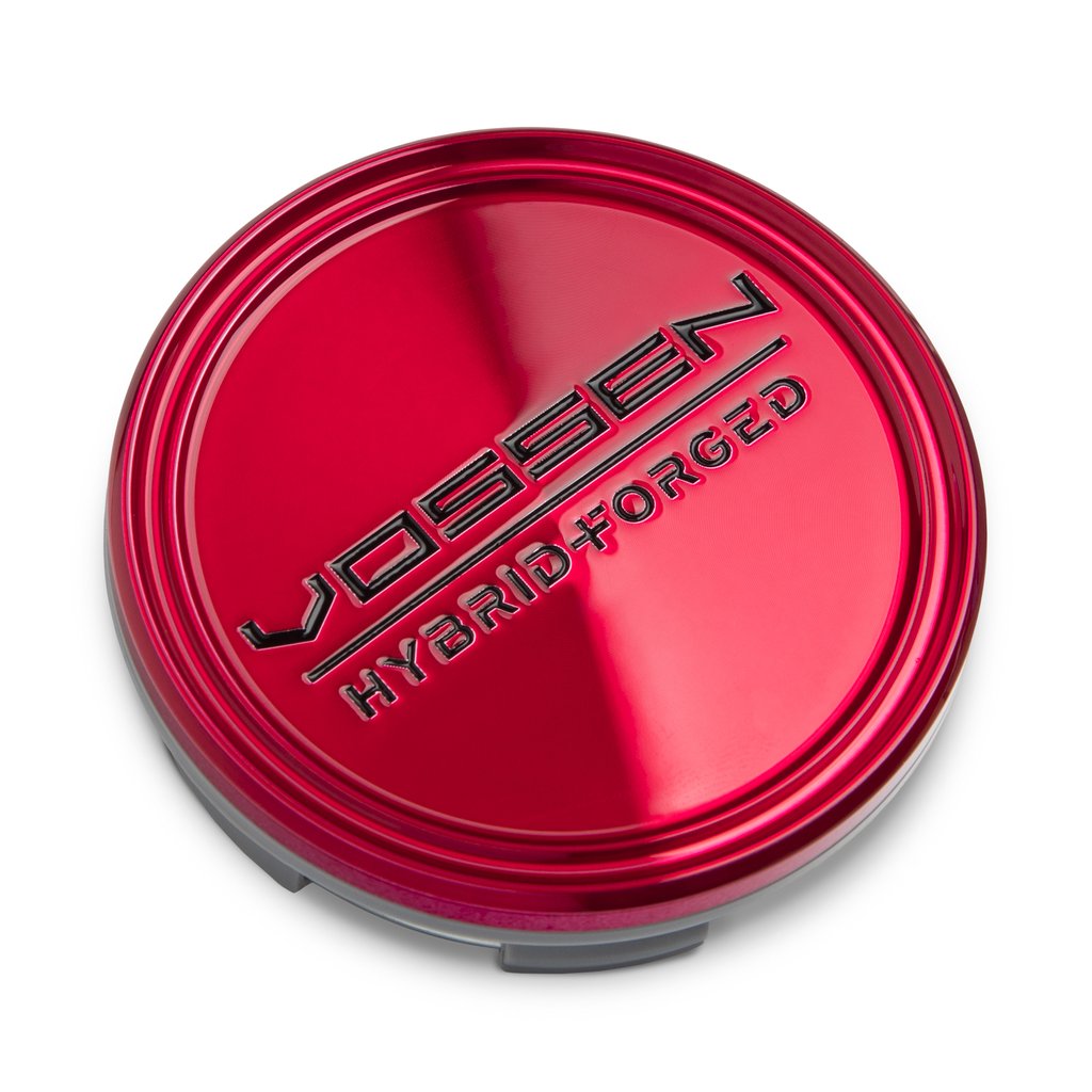 Vossen Hybrid Forged Optional Center Cap (Transparent Red/Black)