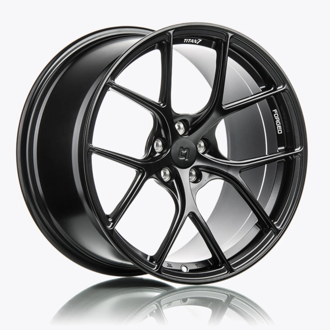 Titan T-S5 Forged Split 5 Spoke Wheel Domestic European Exotic Applications